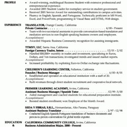 Brilliant Free Resume Templates Excel Formats Template Detailed Top Student Guidance Complete