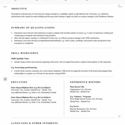 Fine Canadian Resume Cover Letter Format Tips Templates Arrive Functional Indeed Template