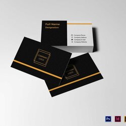 Perfect Blank Business Card Template For Plain Great
