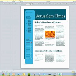 Free Magazine Layout Templates For Publisher Of Microsoft Brochure