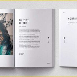 Admirable Free Magazine Layout Templates Of Cult Adobe Template