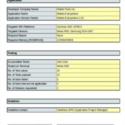 Superior Acceptance Test Report Template Professional Templates
