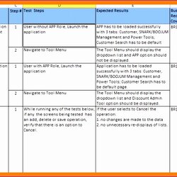 Capital Plan Template Test Case In Excel Beautiful Testing Of