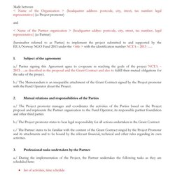 Outstanding Free Partnership Agreement Templates Business General Template