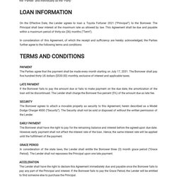 Magnificent Simple Affiliate Agreement Template Car Loan