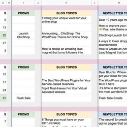 How We Plan Our Editorial Calendar Tips On To Yours Too Spreadsheet Example Template