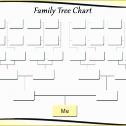 Preeminent Family Tree Maker Free Printable Templates Template Of Easy Charts Design