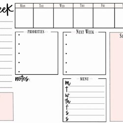 Marvelous Weekly List Template Planners Stirring Planer Daily Freebie Grinch Picture