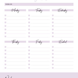 Super Weekly To Do List Free Lists Printable Page Scaled