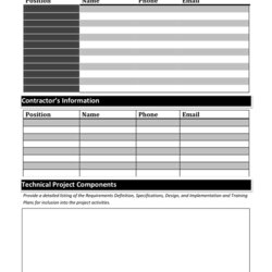 Fine Project Management Plan Template In Word And Formats Page Of