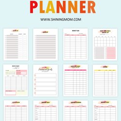 Monthly Budget Template Free Templates To Download Planner