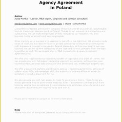 Admirable Free Service Agreement Template Australia Of Subcontractor Documents Forms Sample Agency