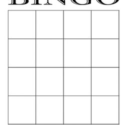 Blank Bingo Card Template Custom Cards Free Printable Board Templates Choose