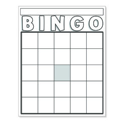 Great Pin Blank Bingo Cards Assorted Colors Card Template Word Board Printable Microsoft Number Templates