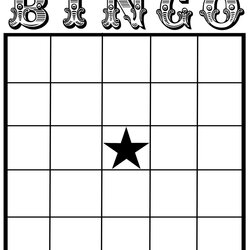 Wonderful Best Excel Bingo Card Printable Template For Free At Blank Cards