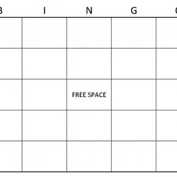 Printable Bingo Cards Blank Template Google Search Card