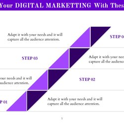 Capital Awesome Digital Marketing Plan Example Slide Design Strategies