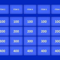 Supreme Jeopardy Template With Score