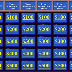 Outstanding Jeopardy Template What To Benefit From It And Why You Need Use