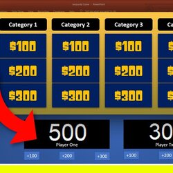 The Highest Standard How To Make Jeopardy Game In With Scoreboard Free Download Template