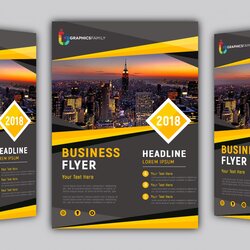 Superb Free Flyers Download Corporate Dark Flyer Template