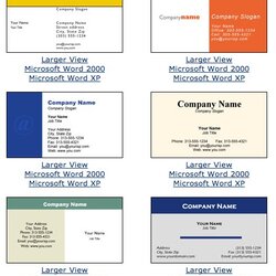 Excellent Microsoft Office Business Card Template Cards Info Word Templates Document For