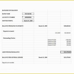 Smashing Bank Reconciliation Template Excel Free Download Of Accounting Cash Worksheet Reconciling Examples