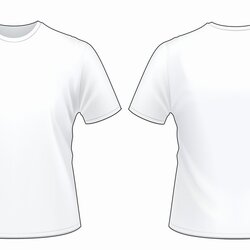 Smashing Shirt Template Elegant Blank Worksheet In Form Illustrator