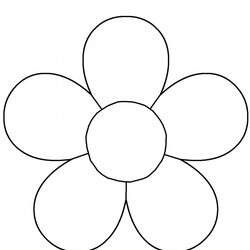 Magnificent Printable Flower Petal Templates For Making Paper Flowers Template Free Images In Collection