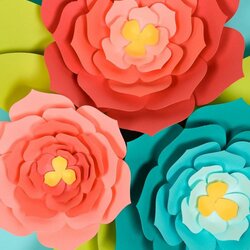 Wizard Petal Awful Free Paper Flower Templates Ideas