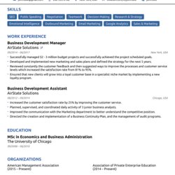 Great Free One Page Resume Templates Download Basic Template