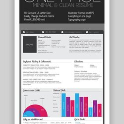 Fine Best One Page Resume Templates Simple To Use Format Examples Pager Clean Template