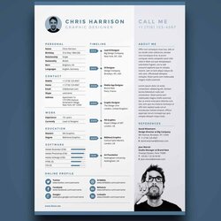 Smashing One Page Resume Templates To Fill In Download Format Examples Pages