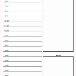 Smashing Daily Planner Excel Template Templates Calendar Printable Schedule Online Appointment Lovely By Day