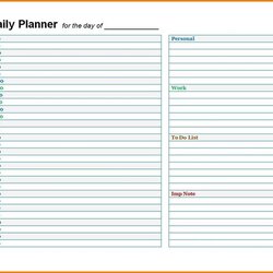 Sublime Daily Calendar Template Design Excel Visit
