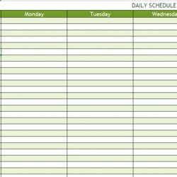 Wizard Excel Template Daily Schedule By Easy Made Course Following Change Looks Title Comment Any