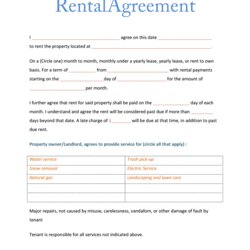 Smashing Free Room Rental Agreement Templates Word Excel Lease Rent Basic