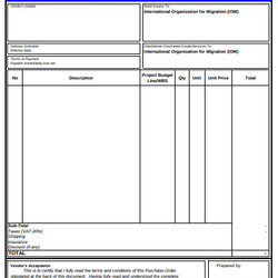 Wonderful Purchase Order Format Templates In Google Docs Sheets Printable
