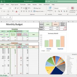 Simple Monthly Budget Excel Digital Personal Finance Tracker
