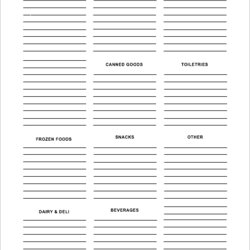 Wonderful Printable Grocery List Templates In Simple Shopping