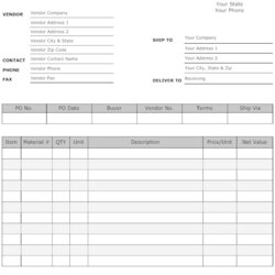 High Quality Purchase Order Template School Admission Form Employee Evaluation
