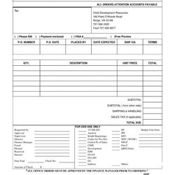 Supreme Free Purchase Order Template Check More At Invoice