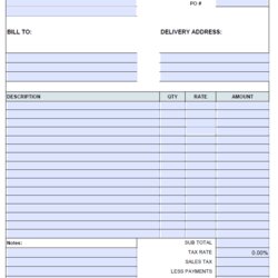Worthy Free Purchase Order Templates In Word Excel Sample
