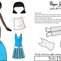 Superior Paper Doll School November Free Dolls At Gabriel