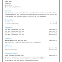 Smashing Chronological Resume Template Free Word Templates Visit Button