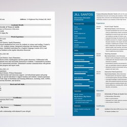 Legit Teacher Resume Examples Templates Skills Tips Sample