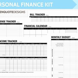 Superior Personal Financial Plan Template Inspirational Finance