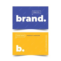 Terrific Free Vector Colorful Minimal Business Card Template St Exp