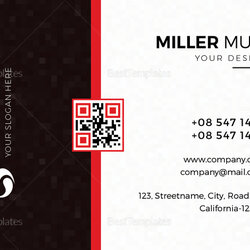 Very Good Minimal Business Card Design Template In Publisher Word
