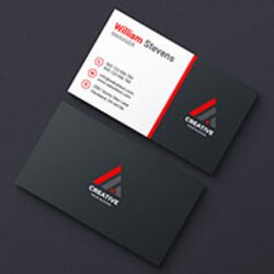 Worthy Minimal Business Card Template By Icon